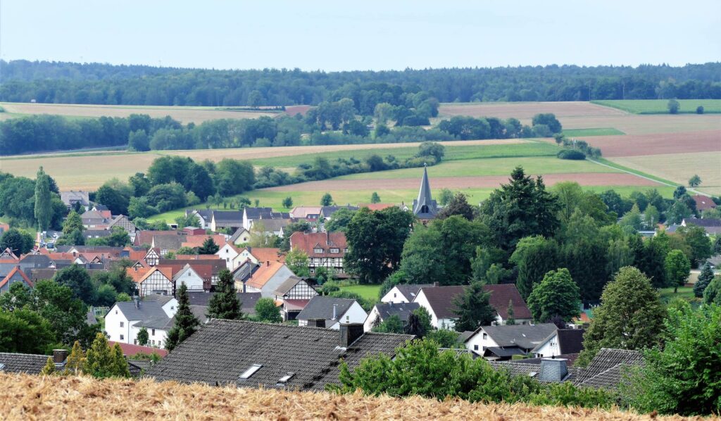 Panoramasicht auf Rosenthal