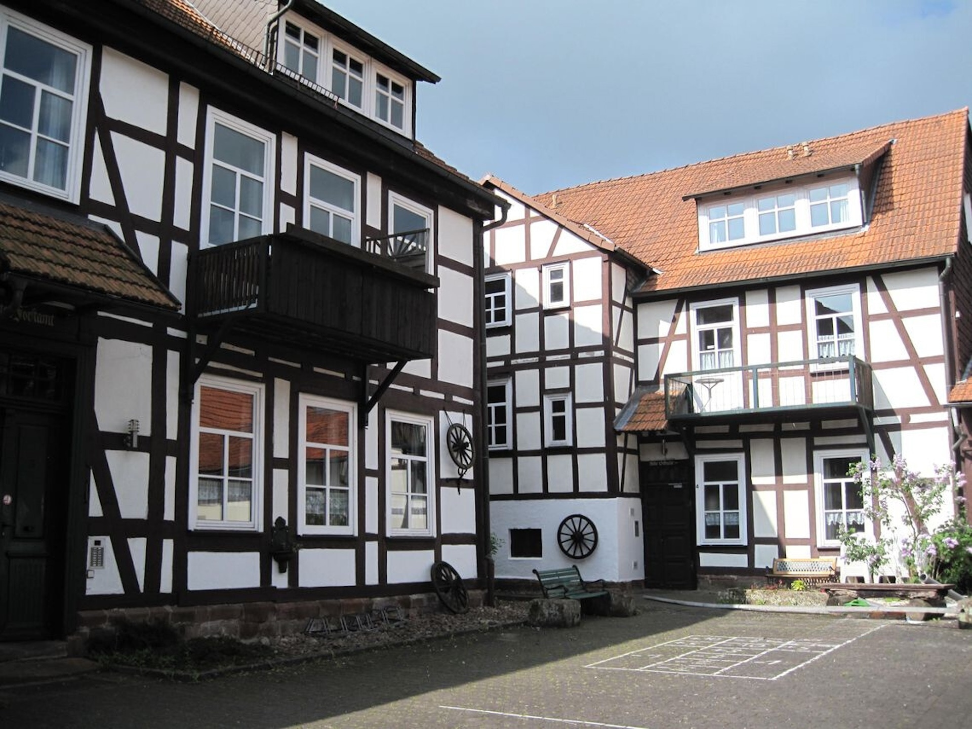 Die Alte Schule Ferienhaus - Hofraithe Park Rosenthal