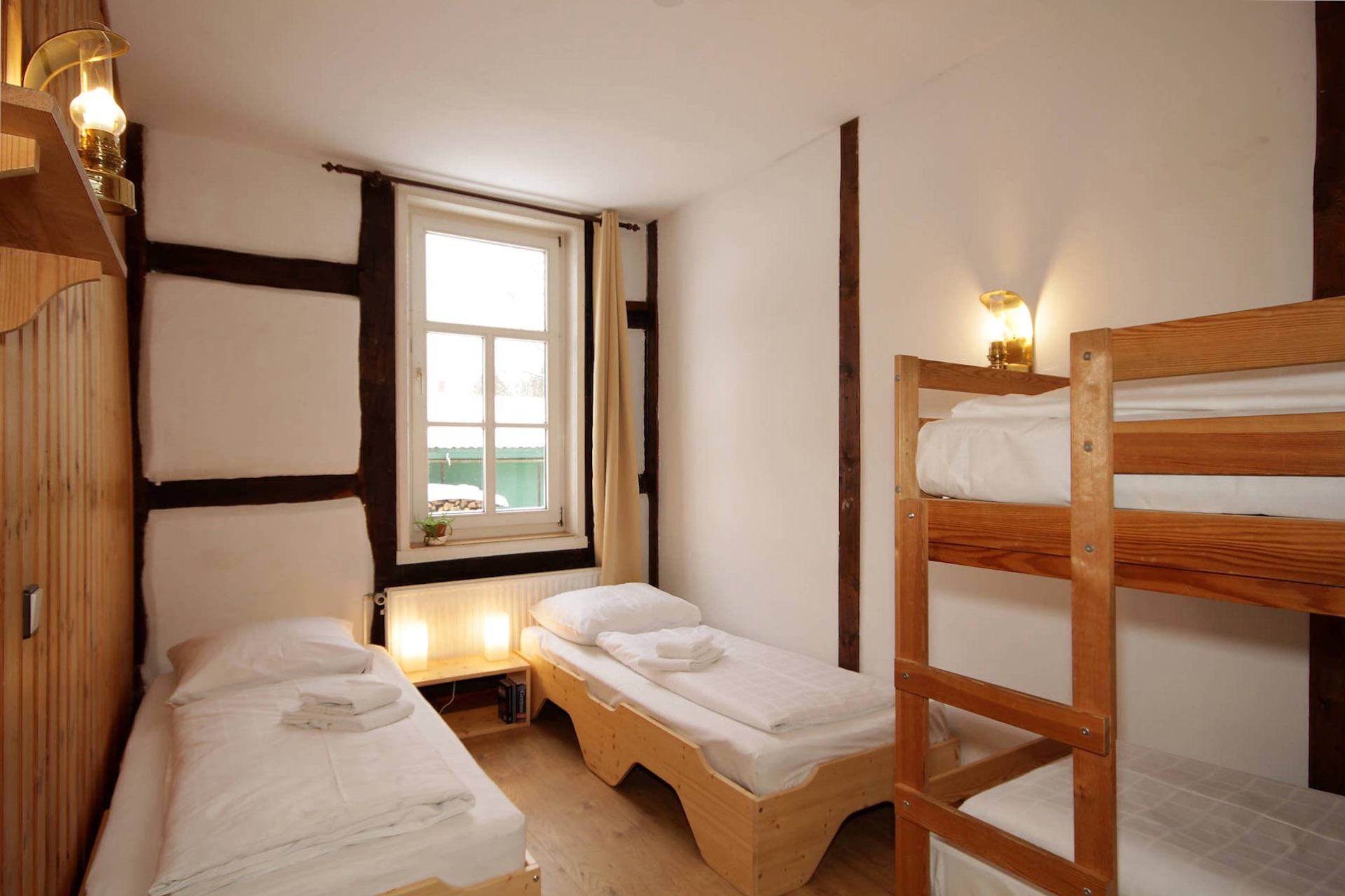 Ferienwohnung Specht - Schlafzimmer 1 für 4 Personen